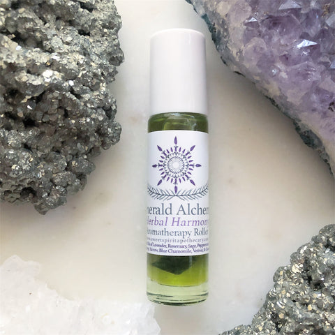 Emerald Alchemy~Herbal Harmony Roller