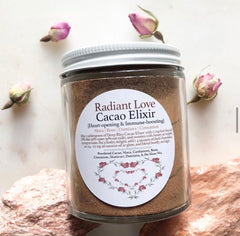 Radiant Love Cacao Elixir!~ Heart Opening~ womb support~ beauty bringing (name coming soon!)