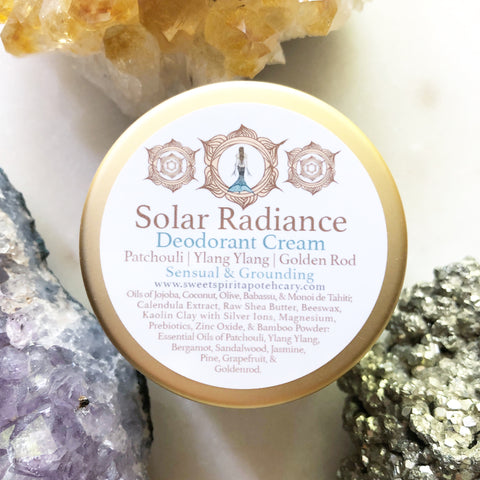 Solar Radiance~Deodorant Cream (light aroma)