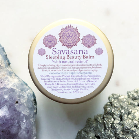 Savasana~ Sleeping Beauty Balm (Night Cream)