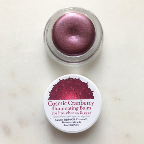 Cosmic Cranberry~Illuminating Balm~ for lips and cheeks