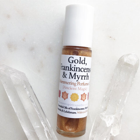 Gold, Frankincense, and Myrrh~Sacred Perfume Oil