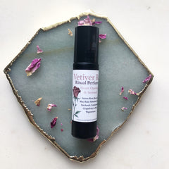 Vetiver Rose - Perfume Oil Roll On