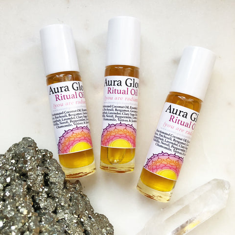 Aura Glow- You Are Radiant-Chakra Balancing Aromatherapy Roller