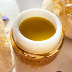 Golden Alchemy~ Renewal Dew~ (Beauty Balm) with Bakuchiol (natural retinol), Hyaluronic Acid, and Vitamin C