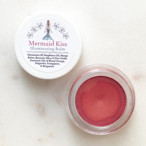 Mermaid Kiss~(Coral)Illuminating Balm~lips, cheeks, eyes