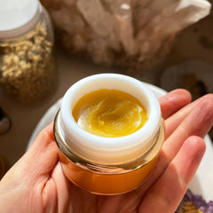 Golden Alchemy~ Renewal Dew~ (Beauty Balm) with Bakuchiol (natural retinol), Hyaluronic Acid, and Vitamin C