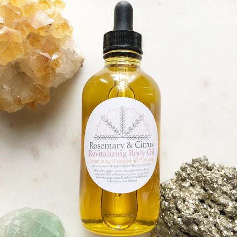 Rosemary and Citrus~ Revitalizing Body Oil
