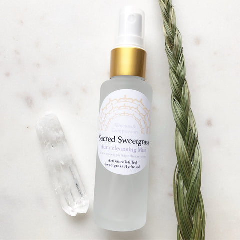 Sacred Sweetgrass~Artisan Distilled~Aura Cleansing Mist