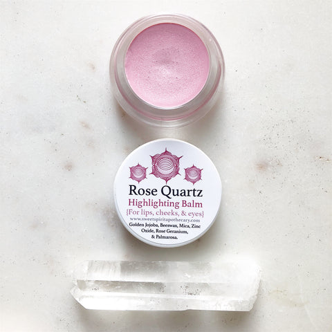 Rose Quartz Illuminating/Highlighting Balm