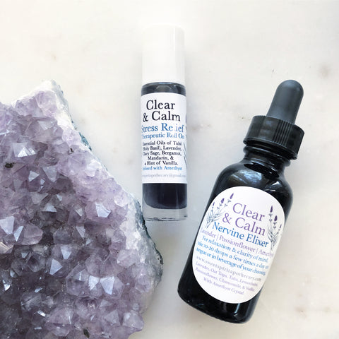 Clear and Calm Duo~ stress relief and nervous system support