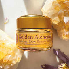 Golden Alchemy~ Renewal Dew~ (Beauty Balm) with Bakuchiol (natural retinol), Hyaluronic Acid, and Vitamin C