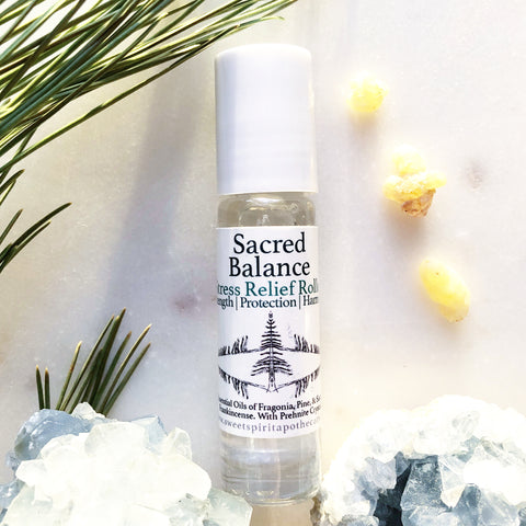 Sacred Balance~ Stress Relief Roller~ Strength, Protection, Harmony