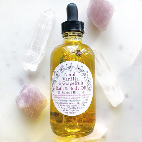 Neroli, Vanilla, and Grapefruit Body Oil