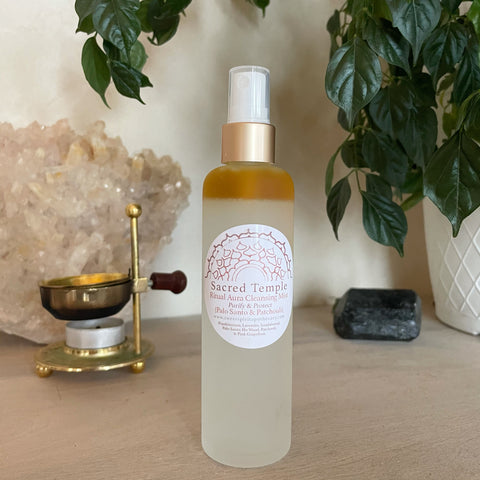 Sacred Temple~ Meditation Mist~ Palo Santo, Frankincense, Patchouli
