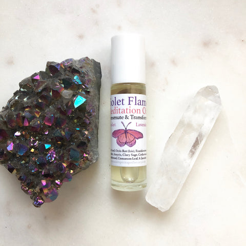 Violet Flame Ritual Oil