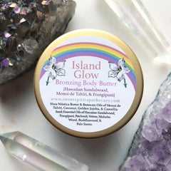 Island Glow~Bronzing Butter~ Suitable for Body and small amounts for Face!