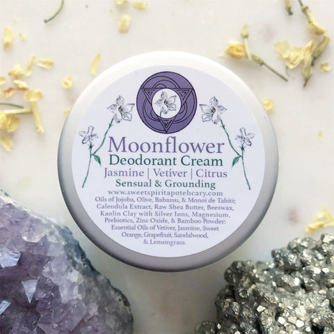 Moonflower~Deodorant Cream~ Sensual and Grounding