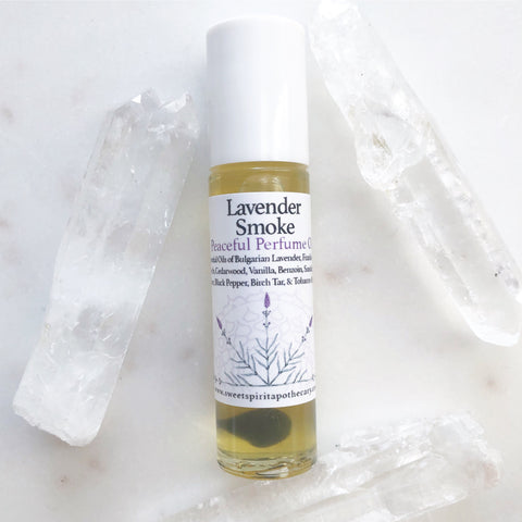 Lavender Smoke~Peaceful Perfume Oil