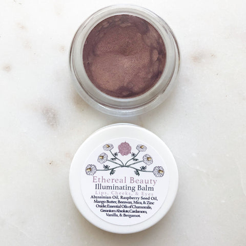 Ethereal Beauty~Illuminating Balm~for lips, cheeks, and eyes