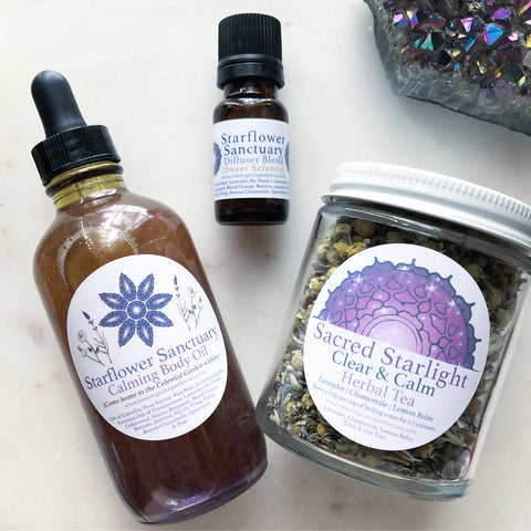 Starflower Sanctuary~Clear and Calm~Relaxation kit