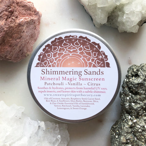 Shimmering Sands~ Mineral Magic Sunscreen