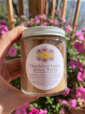 Dandelion Lotus~Malted Mocha~ Detoxifying and Energizing